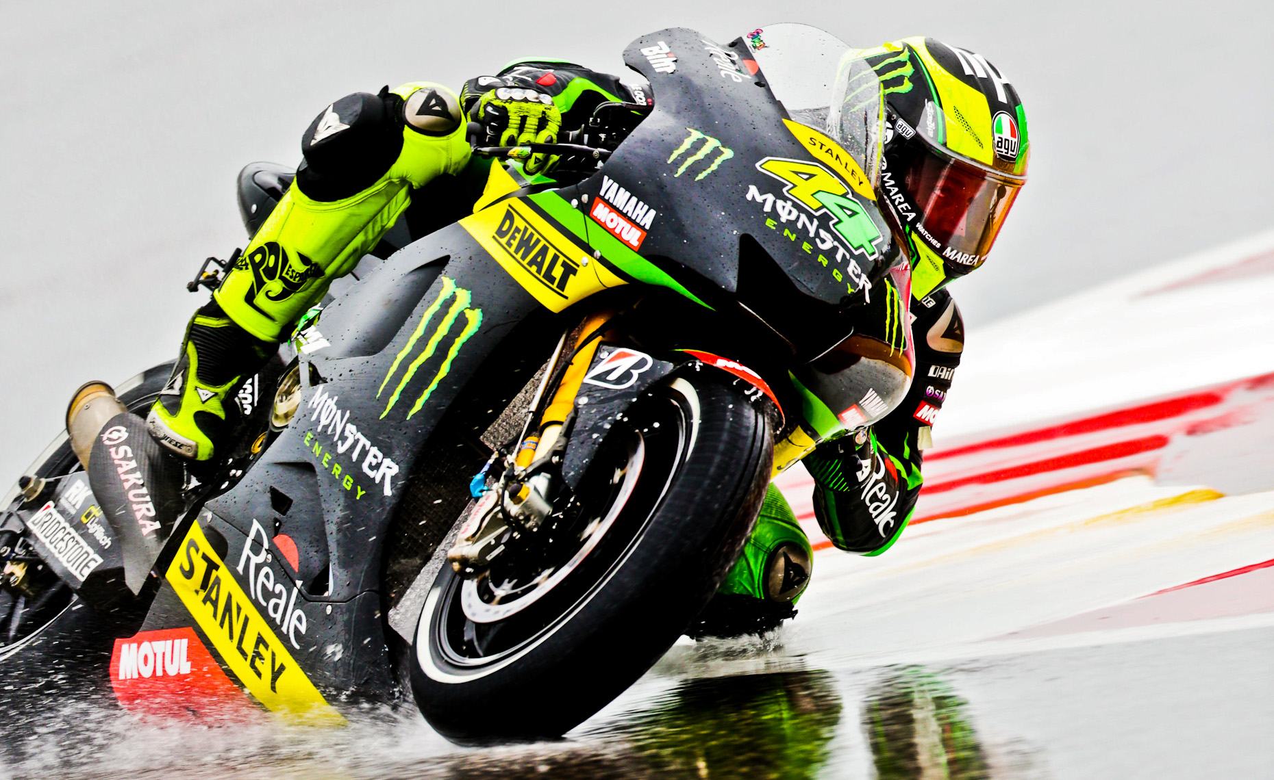 MotoGP Green Monster Drink Rider